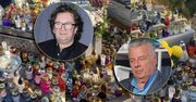 Na grobach znanych Polaków brakuje miejsca. Widok rozpalonych zniczy porusza
