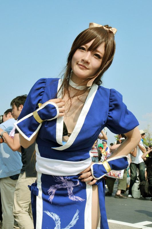 Śliczne azjatki z tokijskiego konwentu Comiket 15