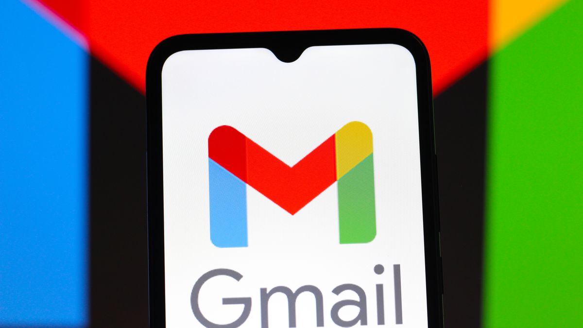 CANADA - 2025/02/02: In this photo illustration, the Gmail logo is seen displayed on a smartphone screen. (Photo Illustration by Thomas Fuller/SOPA Images/LightRocket via Getty Images)