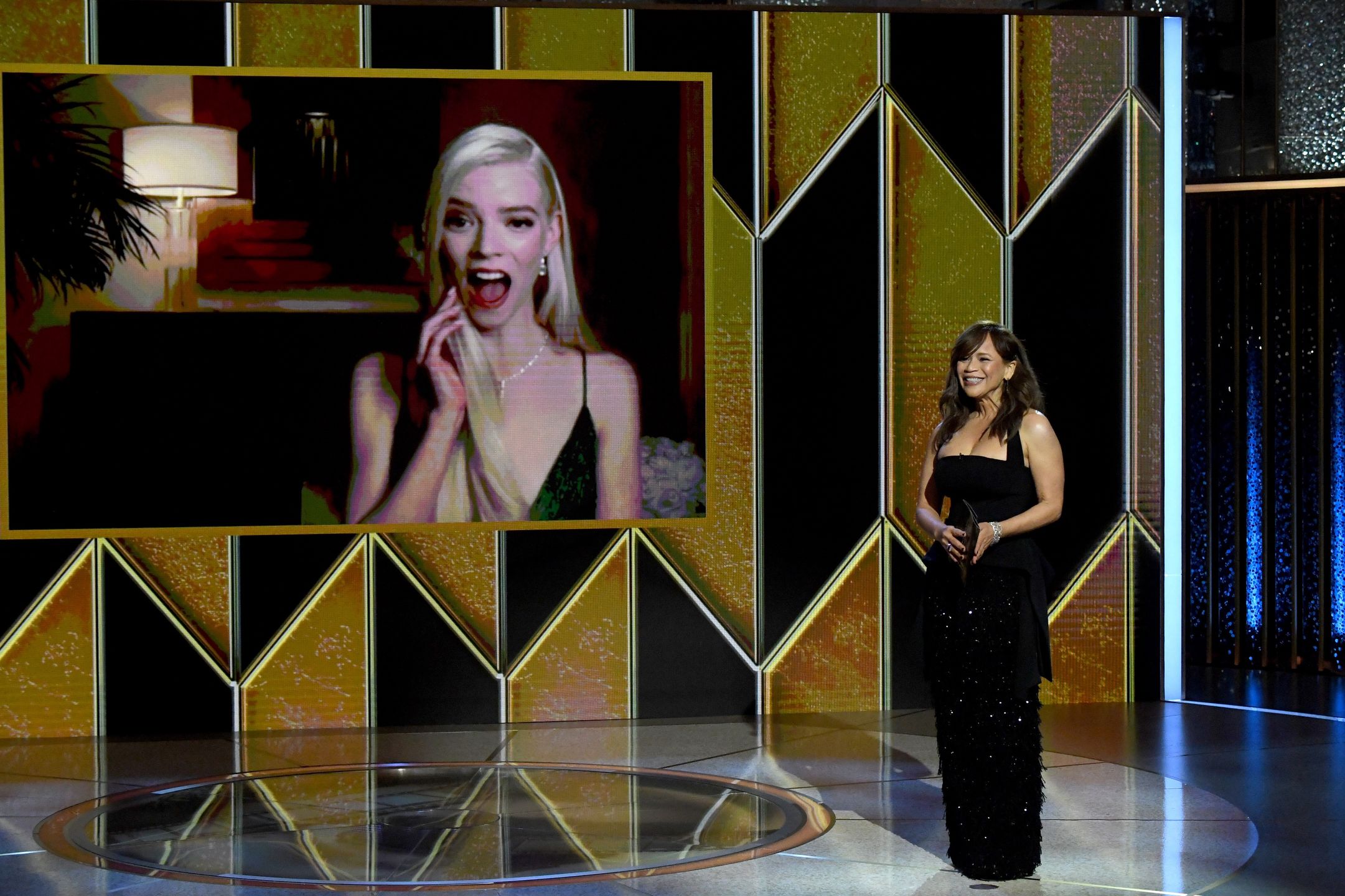 Anya Taylor-Joy tryumfuje na Złotych Globach