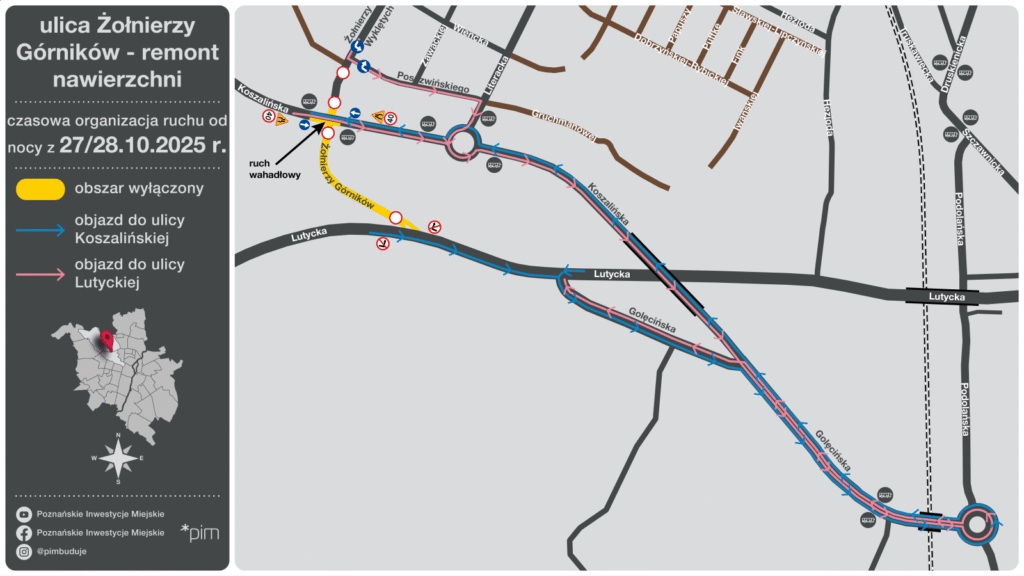 Poznań: Rusza przebudowa skrzyżowania na Strzeszynie