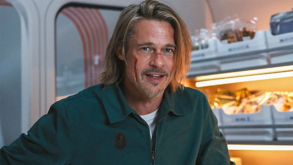 Brad Pitt w filmie "Bullet Train".