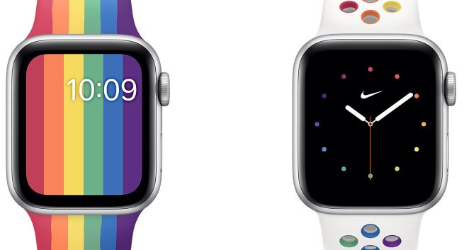 Apple wspiera mniejszości seksualne: dwa nowe paski Pride Edition do Apple Watch