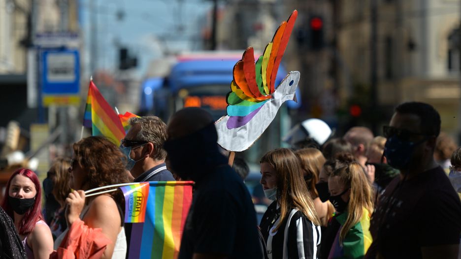 Aktywiści LGBT (NurPhoto via Getty Images)
