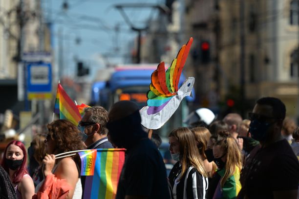 Aktywiści LGBT (NurPhoto via Getty Images)
