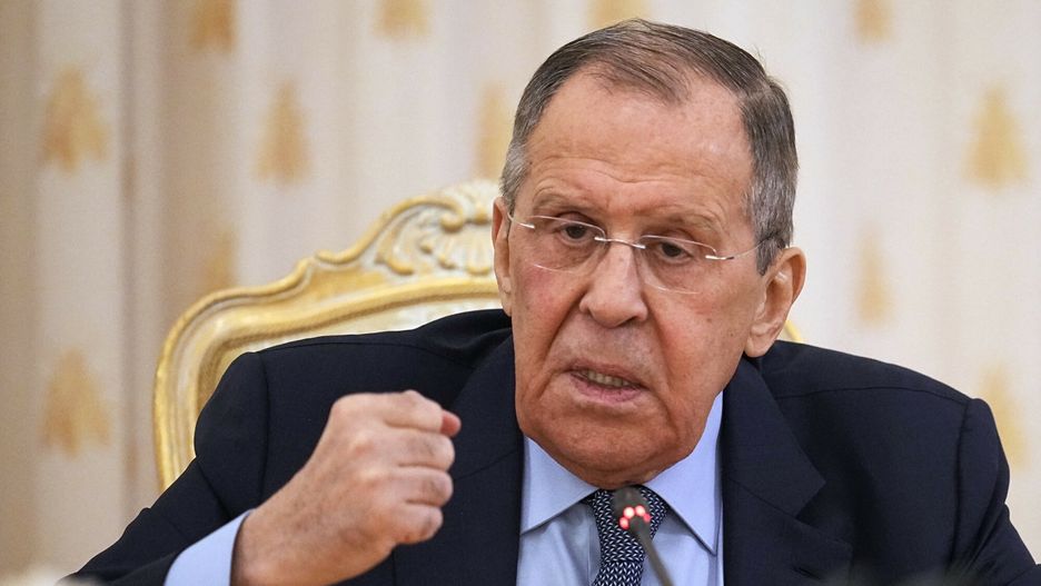 arch54
Russian Foreign Minister Sergey Lavrov speaks during a news conference for foreign journalists in Moscow, Russia, Wednesday, Feb. 15, 2023. (AP Photo/Alexander Zemlianichenko, Pool)
Alexander Zemlianichenko