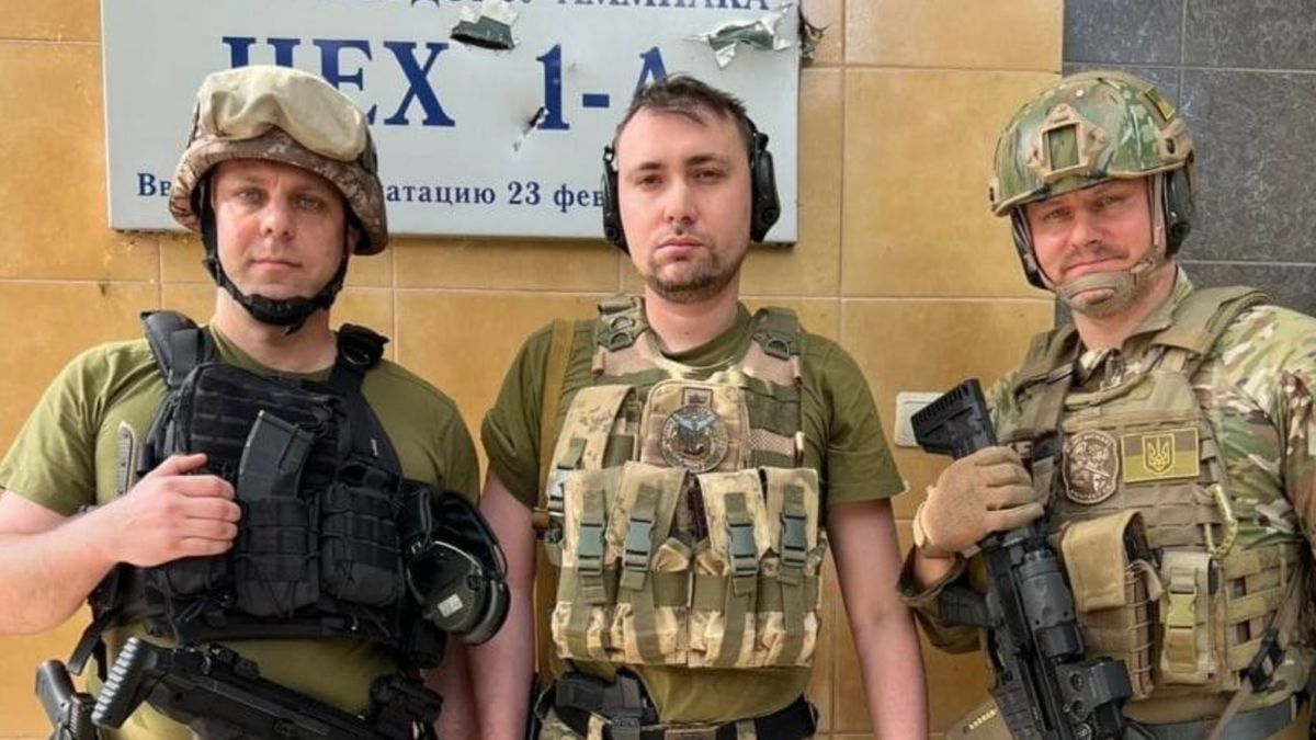 Gen. Kirył Budanow w Siewierodoniecku