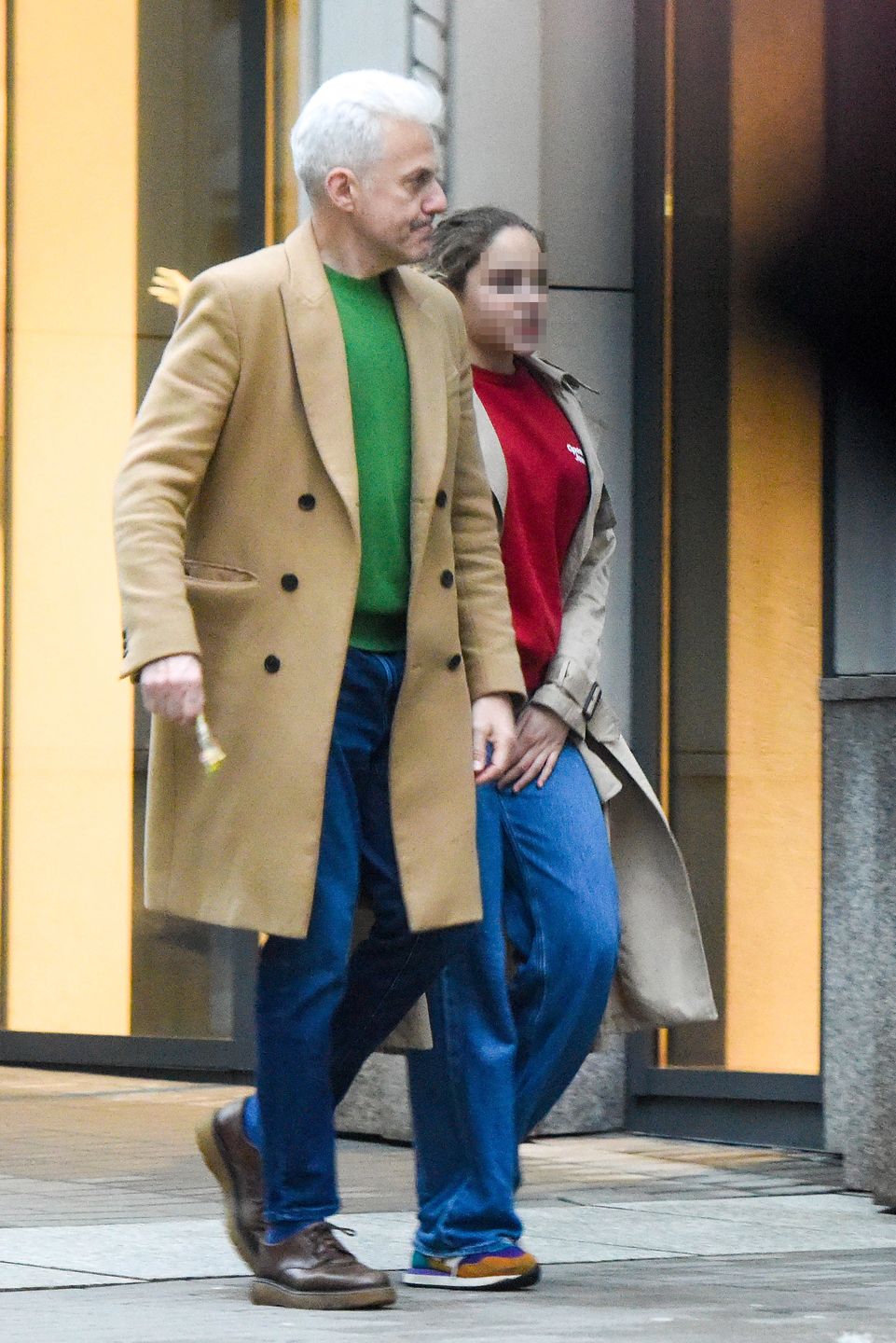 Hubert Urbański z córką