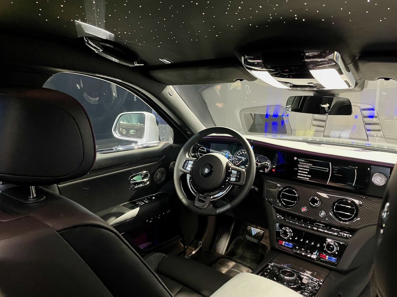 Rolls-Royce Black Badge Ghost w Warszawie