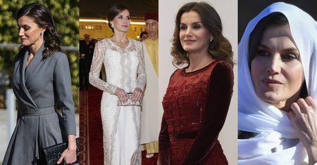 Hiszpańska królowa Letizia zachwyca wyczuciem stylu w trakcie wizyty w Maroko (ZDJĘCIA)