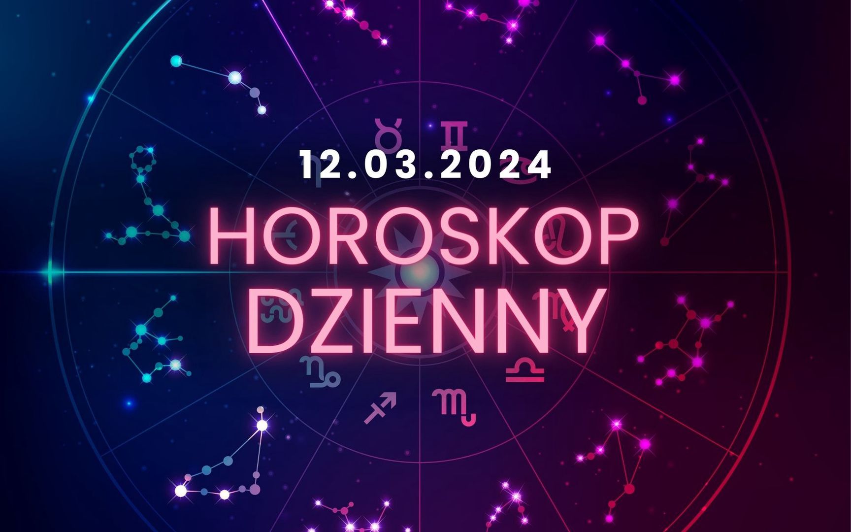 Horoskop dzienny – 12 marca. Baran, Byk, Bliźnięta, Rak, Lew, Panna, Waga, Skorpion, Strzelec, Koziorożec, Wodnik, Ryby