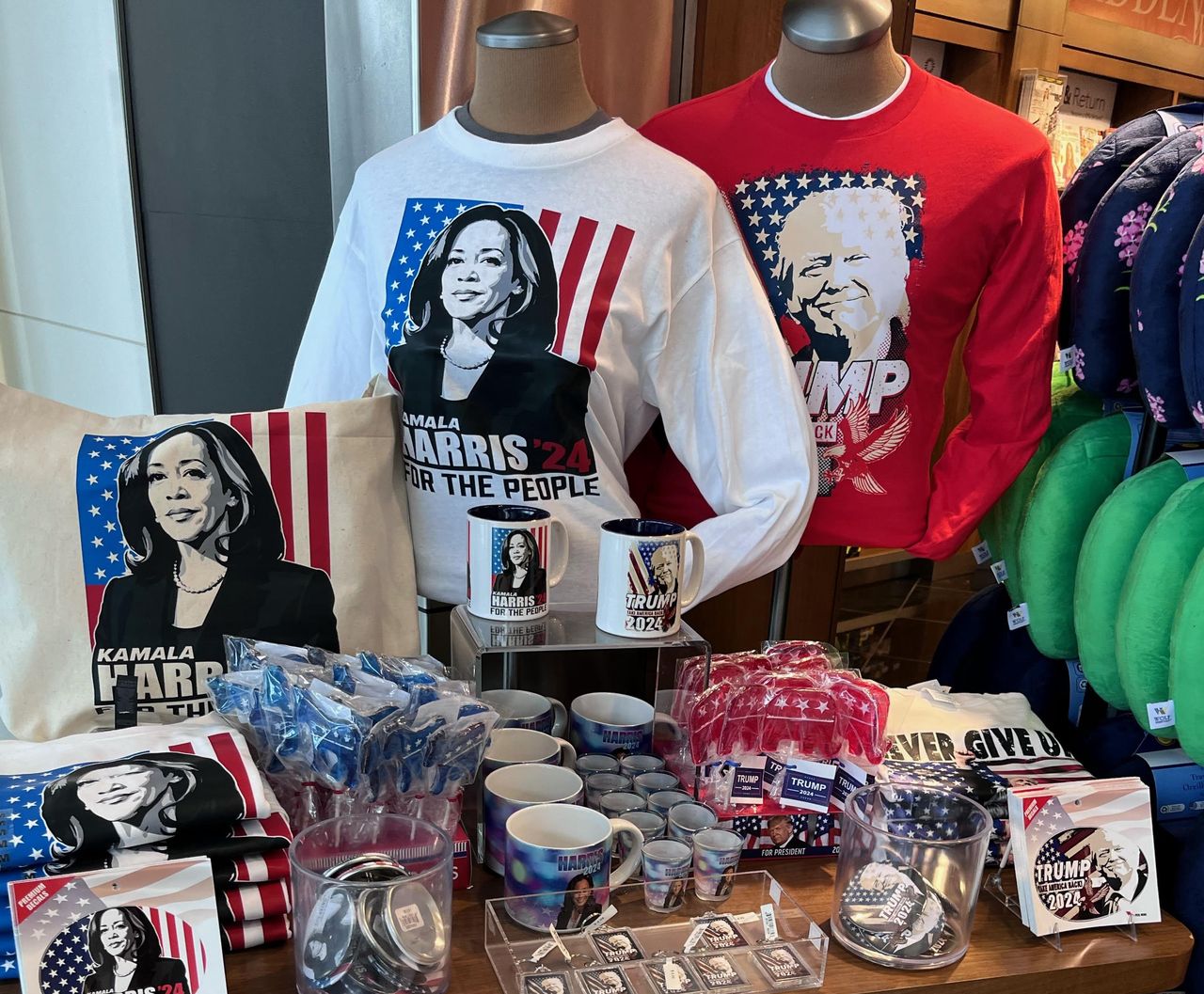 Halloween und Wahlkampf: Amerikas Gärten sind festlich geschmückt