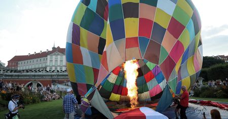 Warszawa. W długi weekend nad stolicą polecą balony