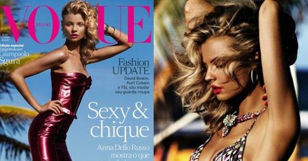 Frąckowiak na okładce "Vogue Brasil"! (ZDJĘCIA)