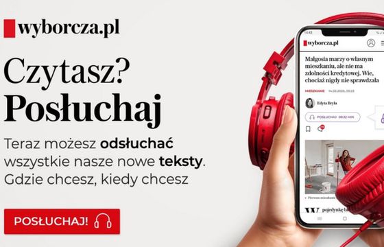 "Gazeta Wyborcza" teraz też do słuchania. Dzięki AI