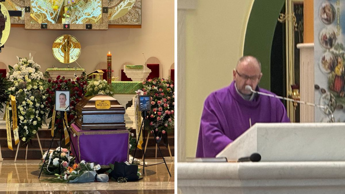 Pogrzeb Marcina, który został zagryziony przez psy