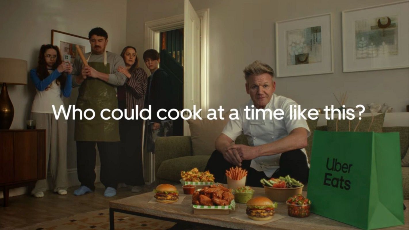 Uber Eats rusza z globalną kampanią. Gordon Ramsay w 17 krajach