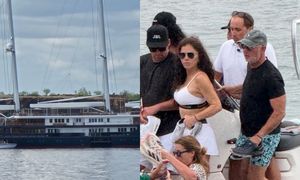 Tymczasem w świecie Jeffa Bezosa i Lauren Sanchez: rejs jachtem ZA 500 MILIONÓW DOLARÓW (ZDJĘCIA)