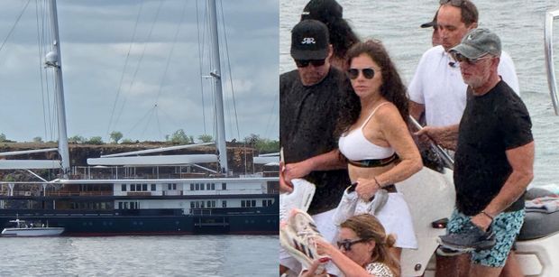 Tymczasem w świecie Jeffa Bezosa i Lauren Sanchez: rejs jachtem ZA 500 MILIONÓW DOLARÓW (ZDJĘCIA)