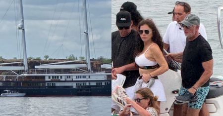 Tymczasem w świecie Jeffa Bezosa i Lauren Sanchez: rejs jachtem ZA 500 MILIONÓW DOLARÓW (ZDJĘCIA)