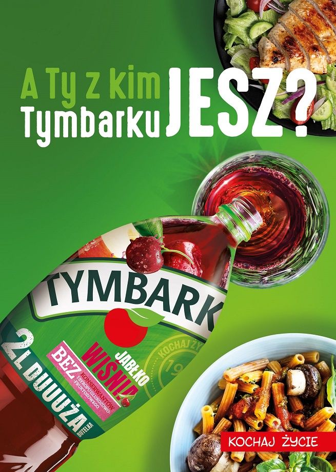 Tymbarkowanie w nowej odsłonie kampanii Tymbarka