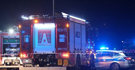 Tragiczny wypadek w Mikołowie. Kierowca zginął w płomieniach