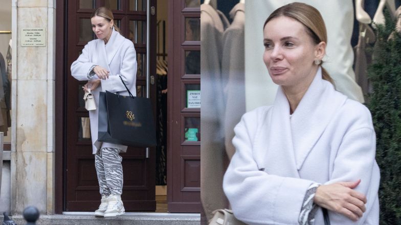 Zwyczajna Izabela Janachowska robi obchód po butikach