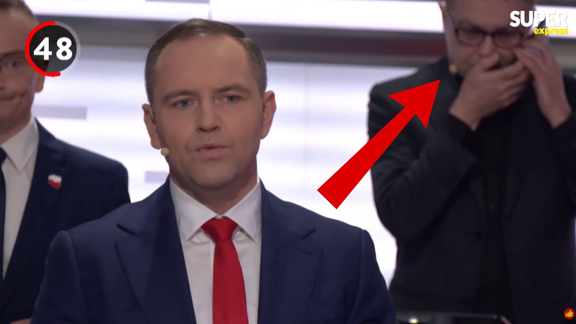 Absurdalne zachowanie w trakcie debaty. Wszystko się nagrało