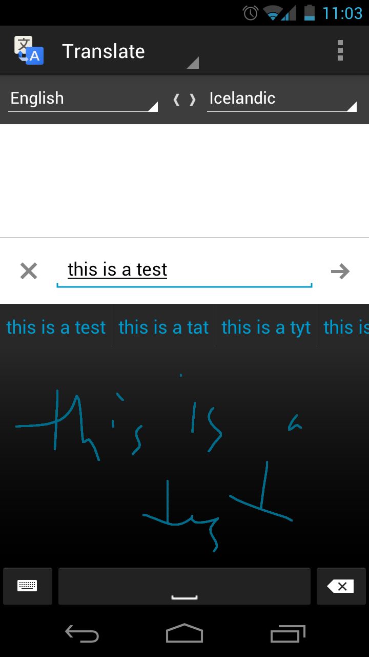 Google Translate 2.4 dla Androida z nowym interfejsem 3