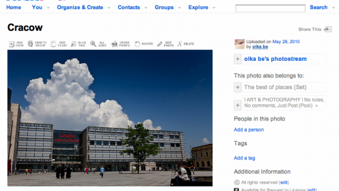 Sprzedaż zdjęć na Flickr'ze jeszcze prostsza! 1