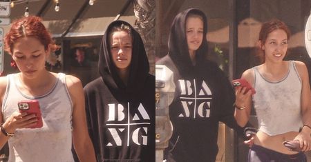 Córka Brada Pitta i Angeliny Jolie zabrała na pączki SWOJĄ NOWĄ DZIEWCZYNĘ. Urocza z nich para?