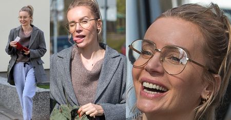 Agnieszka Woźniak-Starak ociepla wizerunek szalonymi minami. Słodka? (ZDJĘCIA)