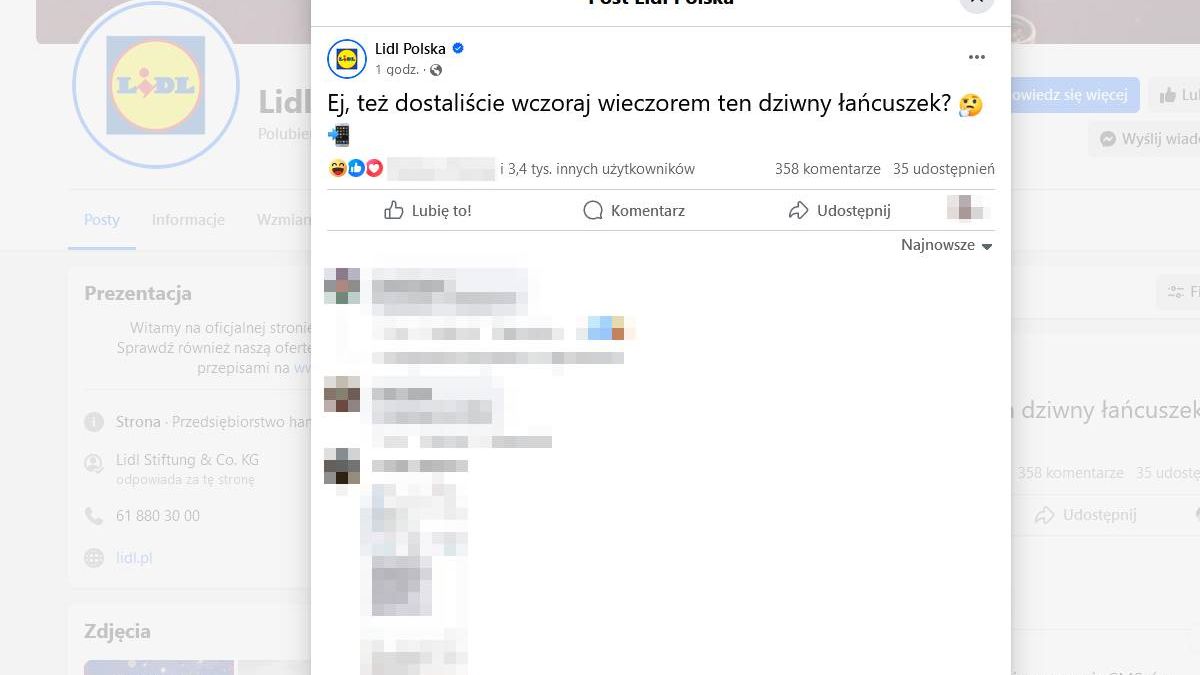 Lidl nazywa smsy od Biedronki „dziwnym łańcuszkiem”