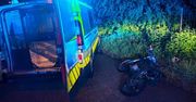 Szczecinek: Pijany motocyklista zatrzymany po nocnym pościgu. Nie miał tablicy, świateł ani uprawnień