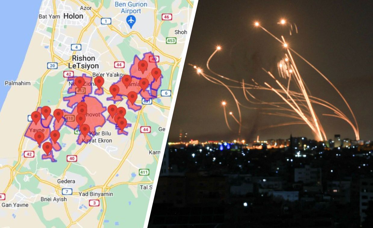 Alarm powietrzny w Izraelu. Hamas zaatakował 