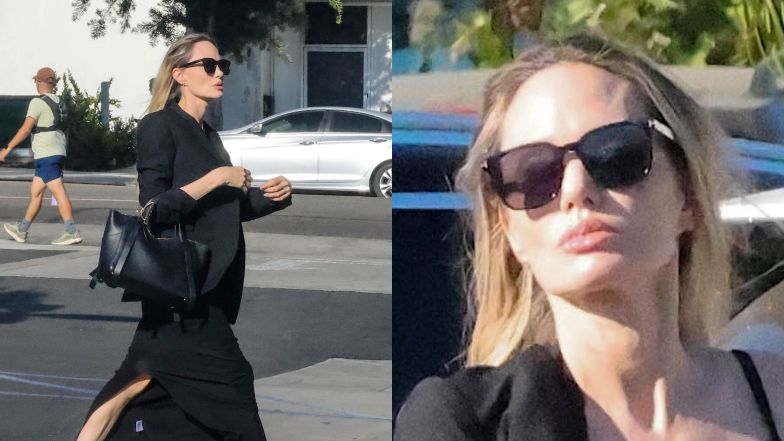 Angelina Jolie nawiedza supermarket w Los Angeles