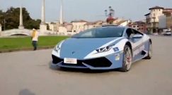 Jechali lamborghini 230 km/h. Policjanci transportowali nerkę