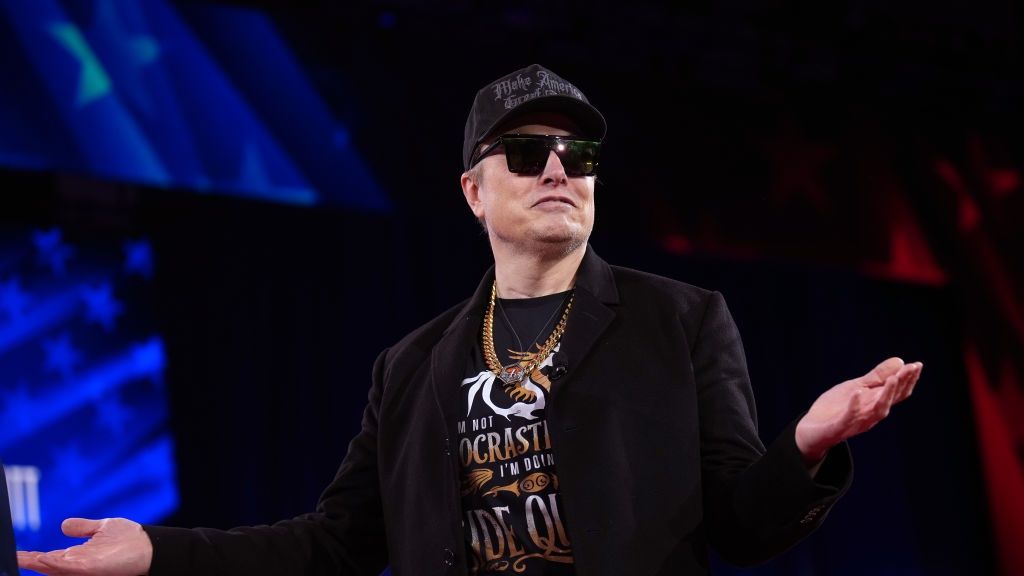 Conservatives Gather For Annual CPAC Conference In Washington DC
OXON HILL, MARYLAND - FEBRUARY 20: CEO of Tesla and SpaceX Elon Musk speaks at the Conservative Political Action Conference (CPAC) at the Gaylord National Resort Hotel And Convention Center on February 20, 2025 in Oxon Hill, Maryland. The annual four-day gathering brings together conservative U.S. lawmakers, international leaders, media personalities and businessmen to discuss and champion conservative ideas. (Photo by Andrew Harnik/Getty Images)
Andrew Harnik