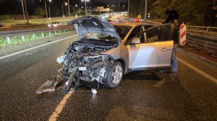 Warszawa: Strażak z OSP Jędrzejowice udzielił pomocy poszkodowanemu w wypadku