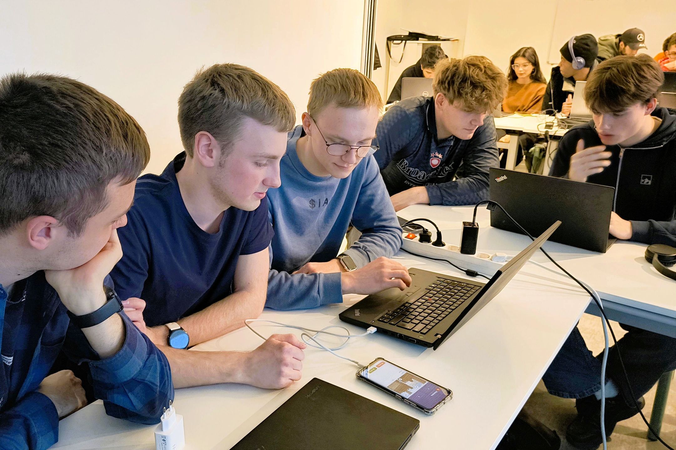 Uczniowie podczas programu ERASMUS+