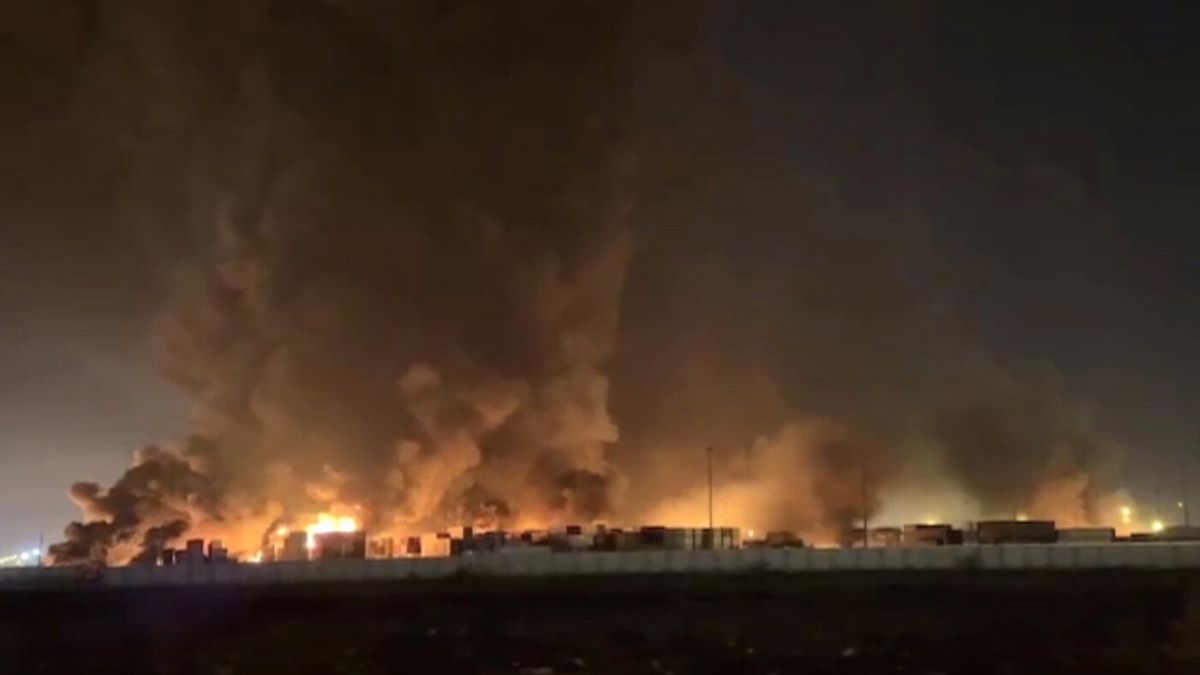 Eksplozja w irańskm porcie