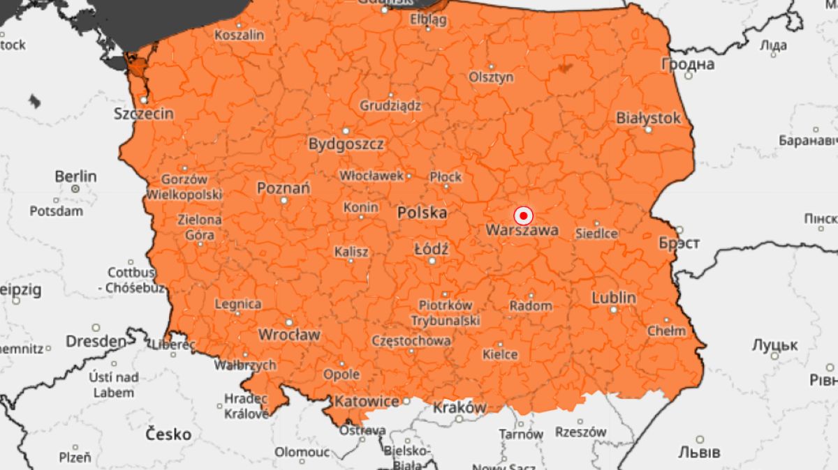 Alerty RCB i IMGW. Na drogach może być ślisko