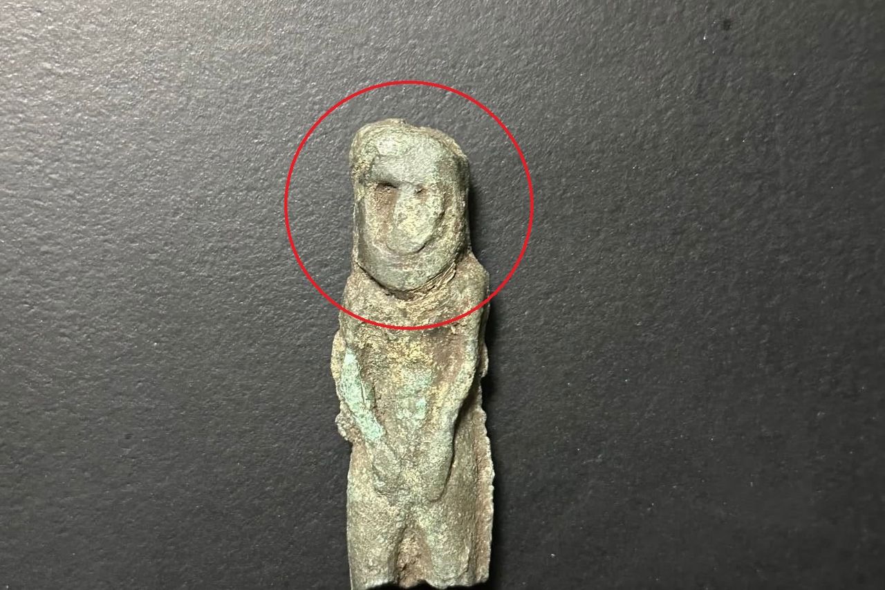 Ma tylko 6 cm, a może mieć 2 tys. lat. Niezwykłe odkrycie pod Pruszczem