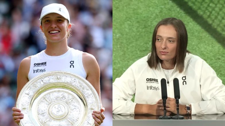 Iga Świątek gorzko o polskich dziennikarzach