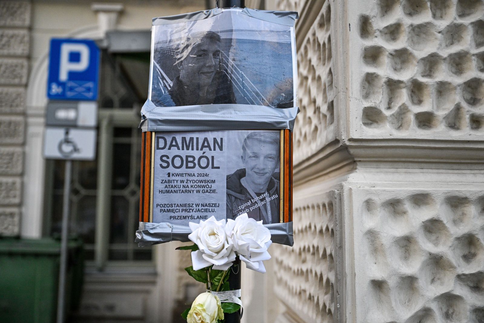 Upamiętnienie Damiana Sobola