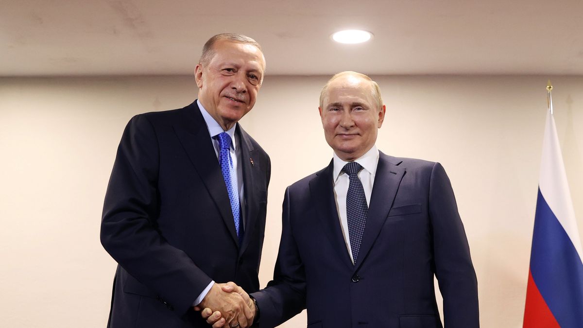 Erdogan i Putin w Teheranie