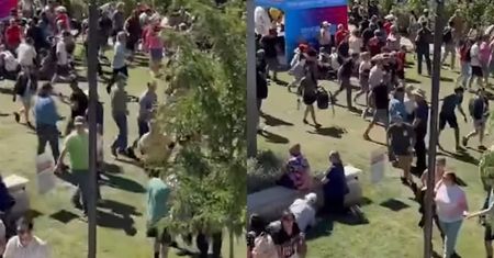 Nagrali moment po morderstwie Kirka. Zapanował chaos