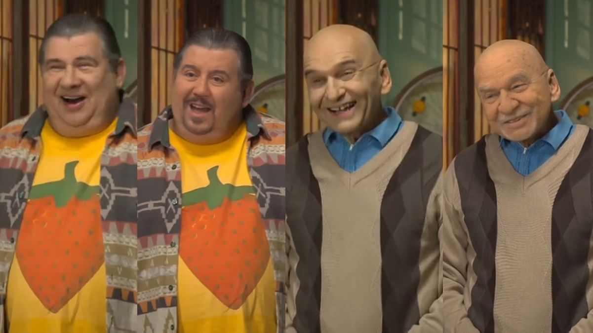Dublerzy przed i po wcieleniu deepfake w "Świecie według Kiepskich"
