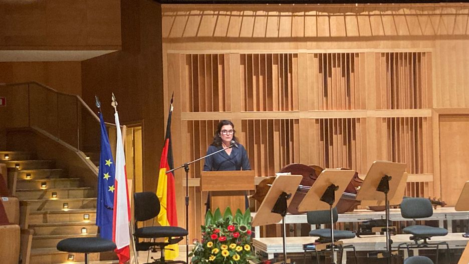 Uroczystości Zjednoczenia Niemiec w Gdańsku. 