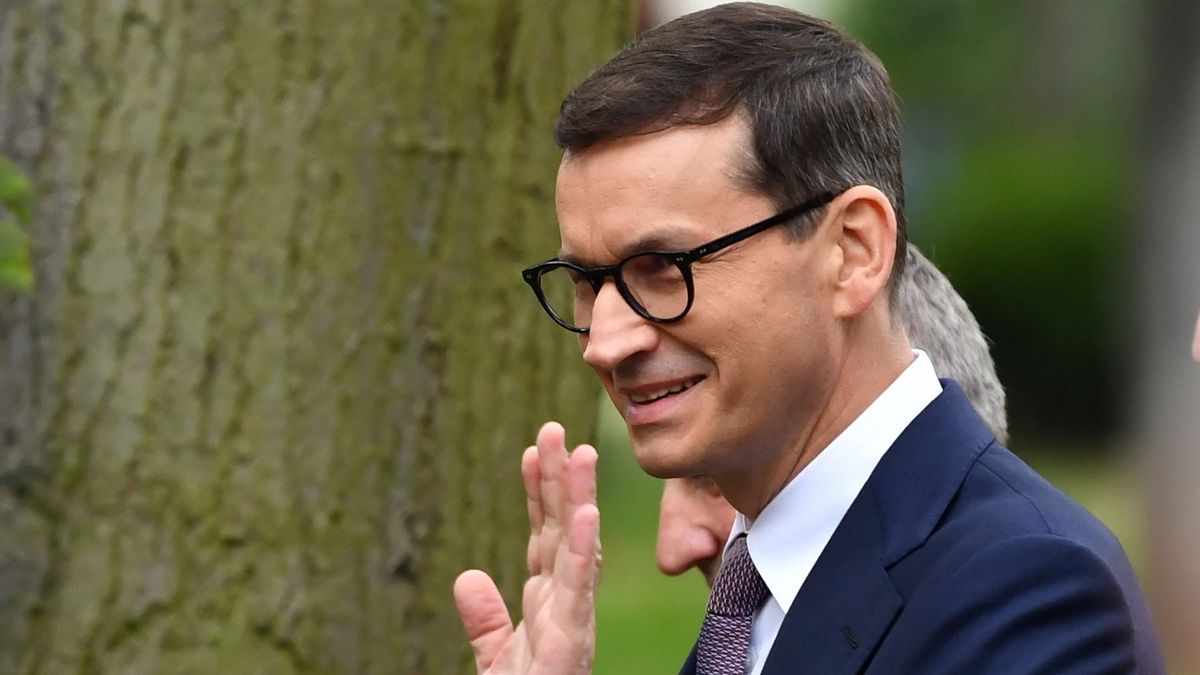 Mateusz Morawiecki dostał obrazek od małej dziewczynki 